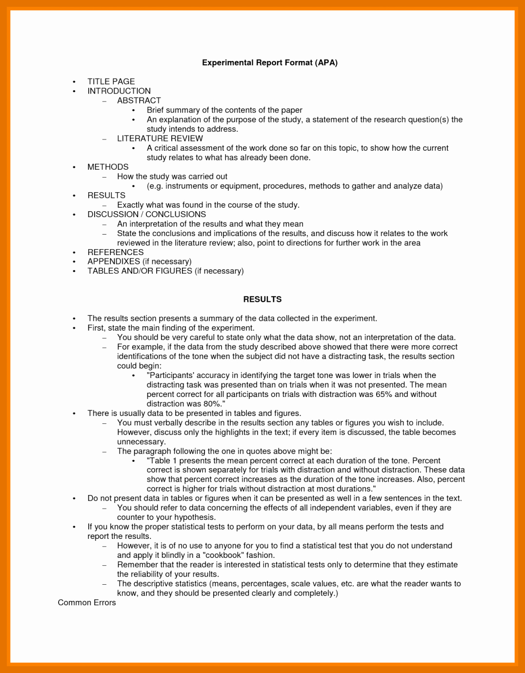 Apa format Example Paper Template Fresh 7 8 Apa Research Paper