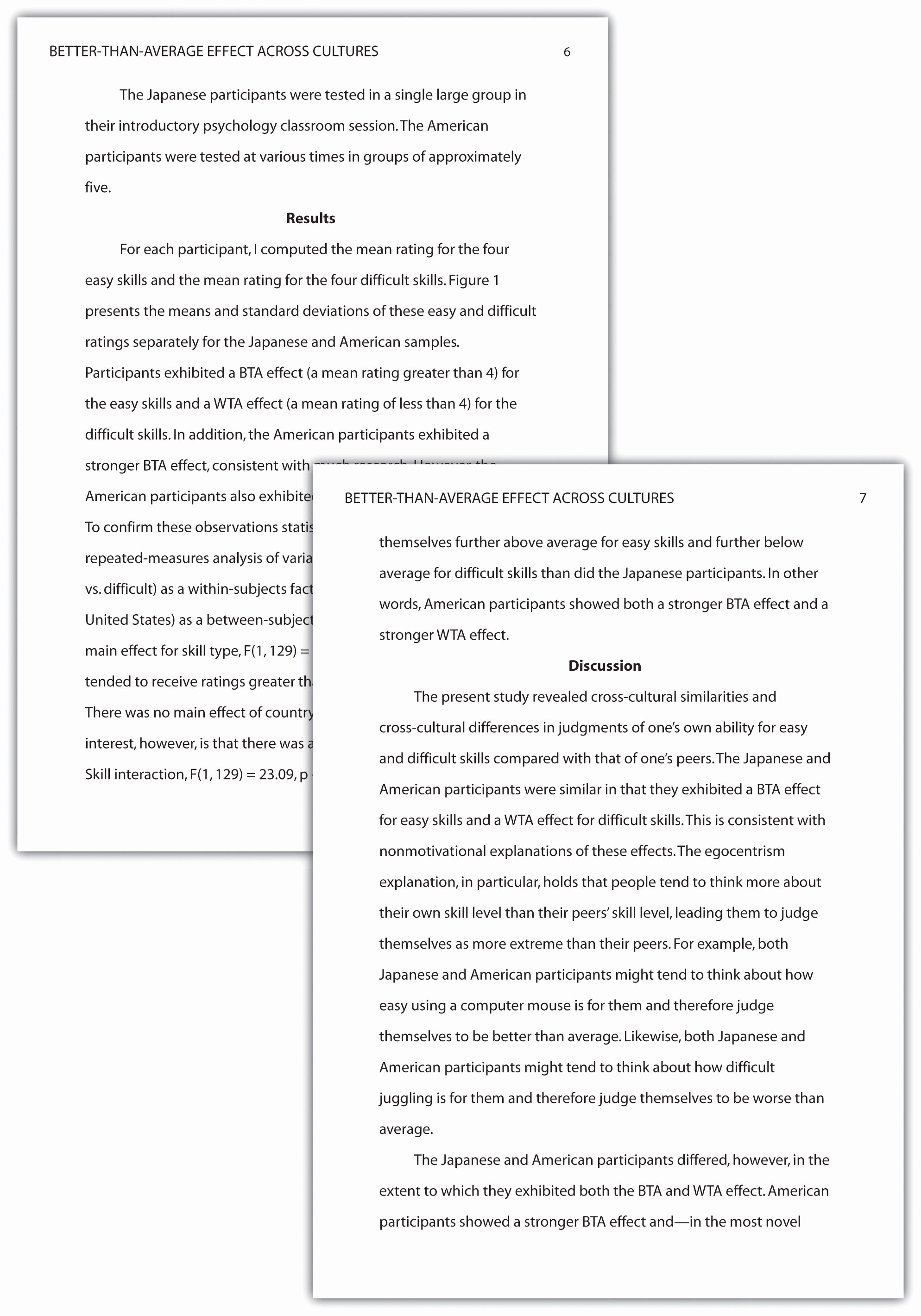 Apa format for A Report Inspirational Writing A Research Report In American Psychological