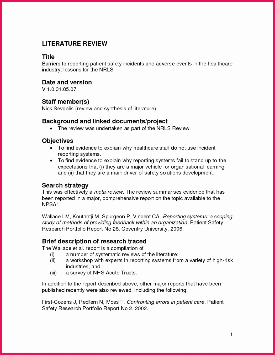 Apa format Open Office Template Lovely Apa Literature Review Template