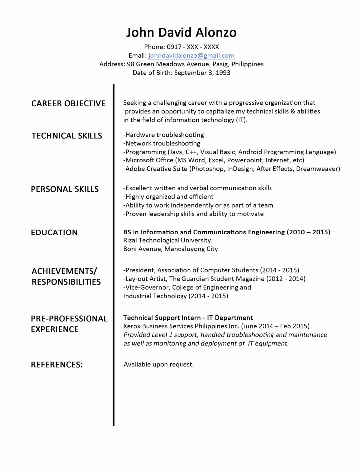 Apa format Template Open Office Awesome Free Openoffice Resume Template Tag Resume References
