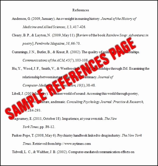 Apa Style Paper 6th Edition Awesome Essay Basics format A References Page In Apa Style