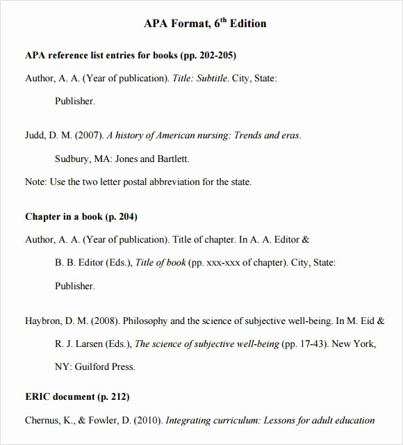 Apa Style Paper 6th Edition Lovely Apa 5th Edition Sample Essay Paper