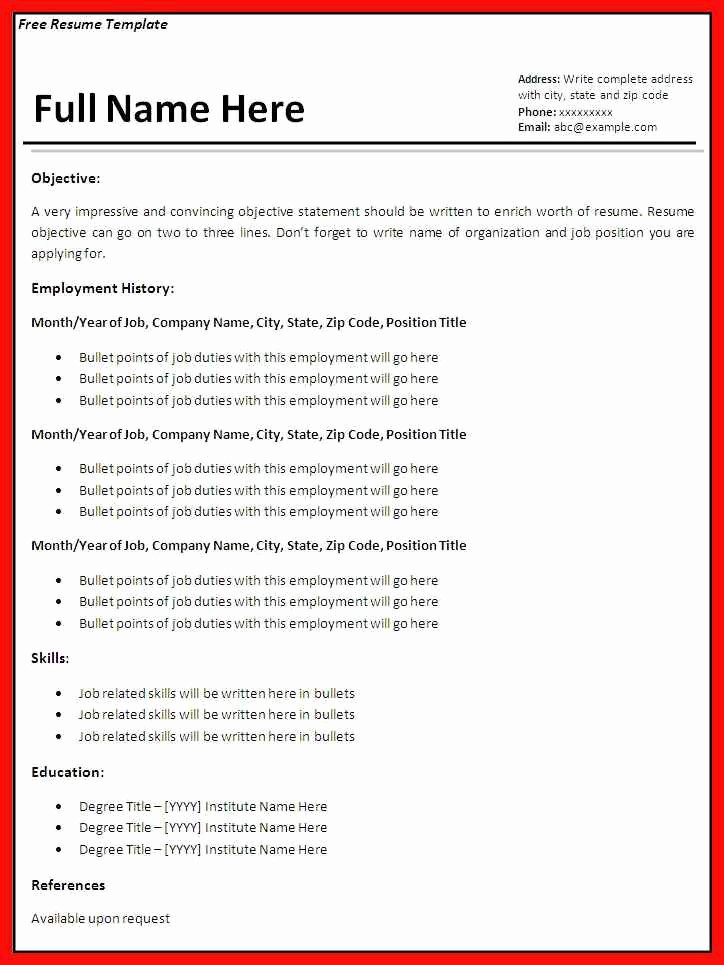 Apa Template for Open Office Elegant Office Resumes Templates