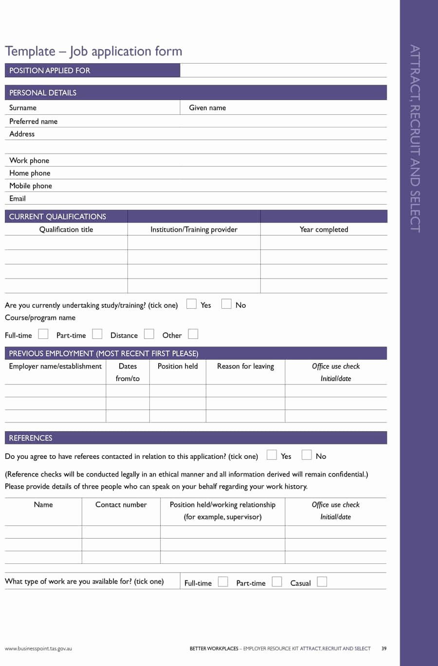 Application for Employment Free Template Best Of 50 Free Employment Job Application form Templates