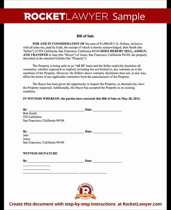Auto Bill Of Sale Sample Fresh Bill Of Sale form Printable Car &amp; Vehicle Bill Of Sale