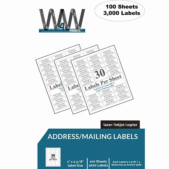 Avery 30 Per Sheet Labels Best Of Buy High Quality Name and Address Mailing Labels 30