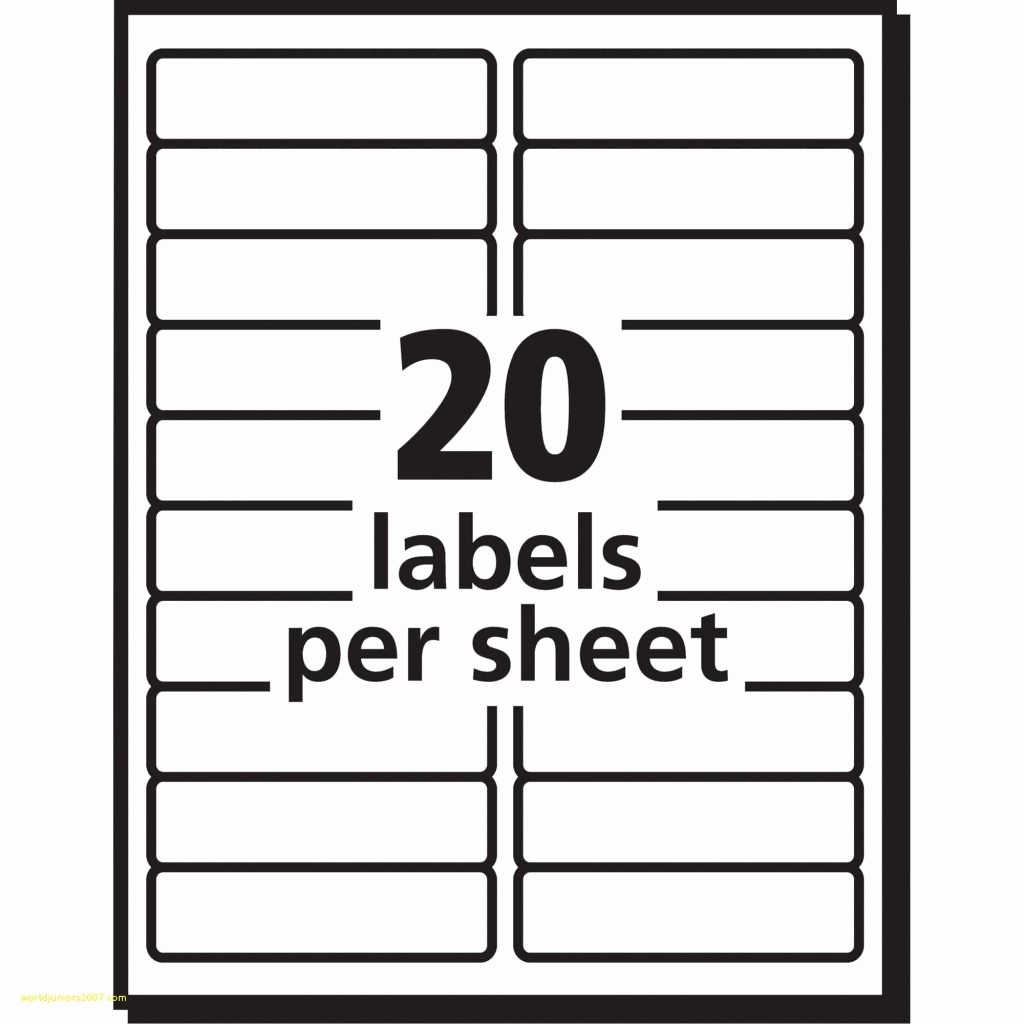 Avery 30 Up Label Template Unique Sheet Labels Per Template Avery Return Address
