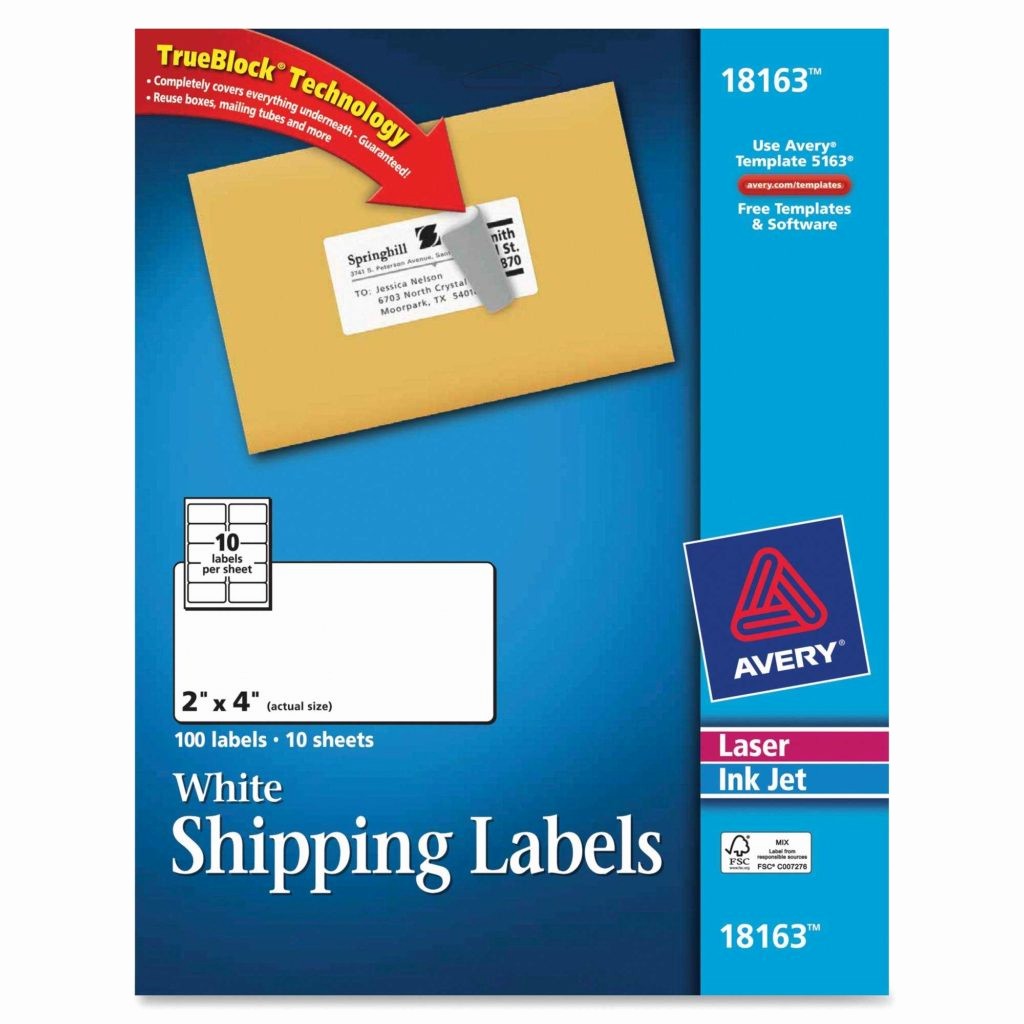 Avery 4 Labels Per Page Awesome Label Template 10 Per Sheet