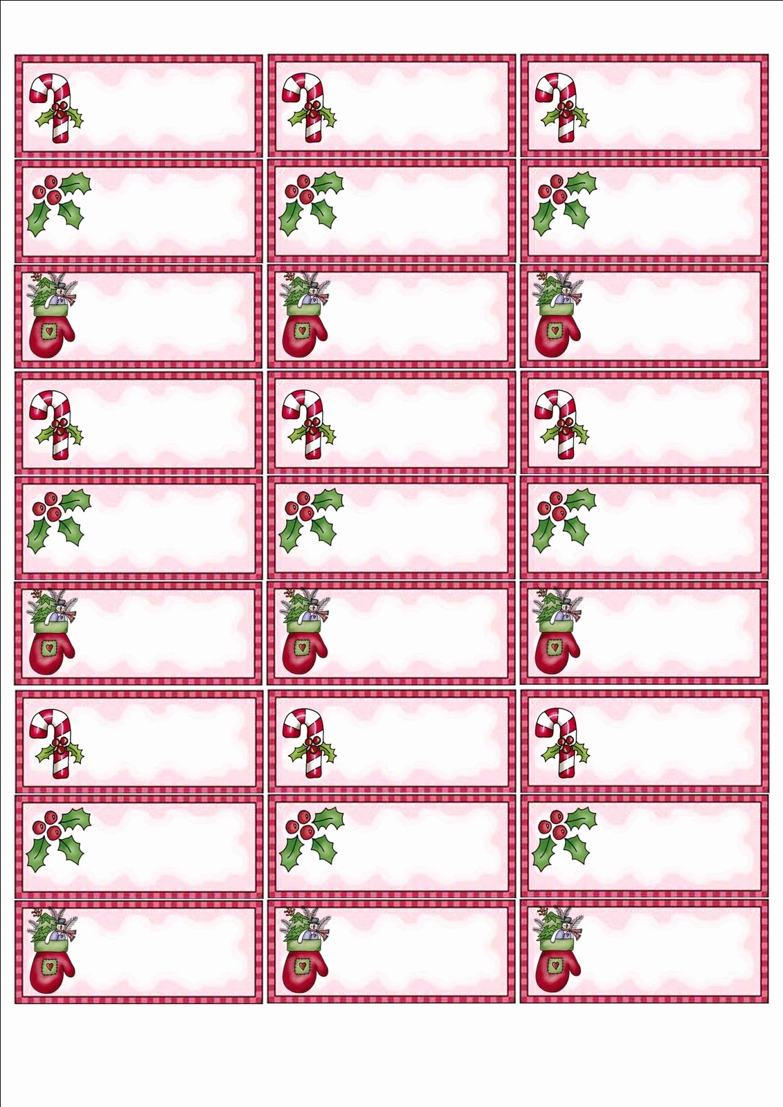 Avery 8160 Christmas Gift Labels Best Of Search Results for “avery Address Labels Free Template