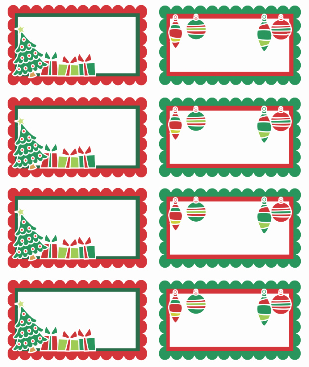 50 Avery Christmas Label Templates 5160