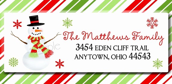 Avery Holiday Return Address Labels Elegant Christmas Clip Art for Mailing Labels Clipart Collection
