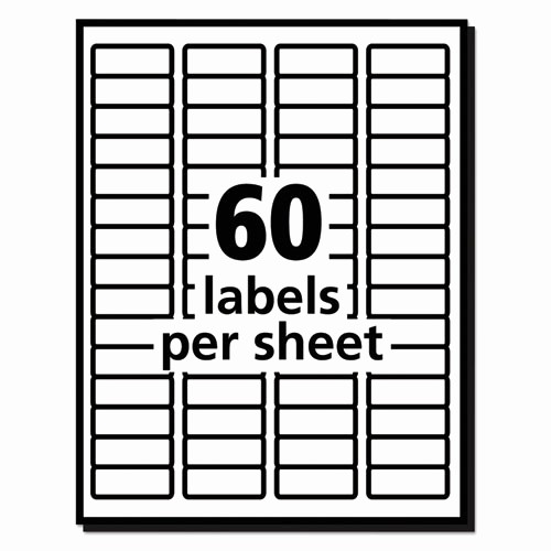 Avery Label 4 Per Page Awesome Easy Peel Mailing Address Labels Laser 2 3 X 1 3 4