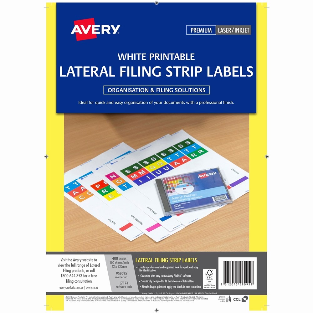 Avery Label 4 Per Page Awesome Product Browse