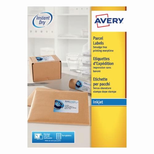 Avery Label 6 Per Page Beautiful Avery Quickdry Inkjet Label A4 199 6x289 1mm 1 Per Sheet