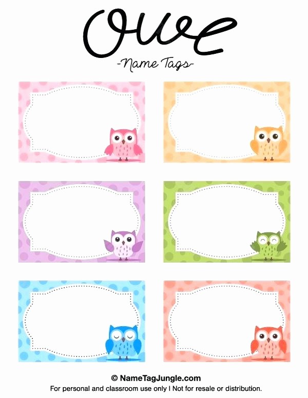 Avery Name Tag Labels Template Fresh Printable Name Tag Template Best Templates Ideas Kids
