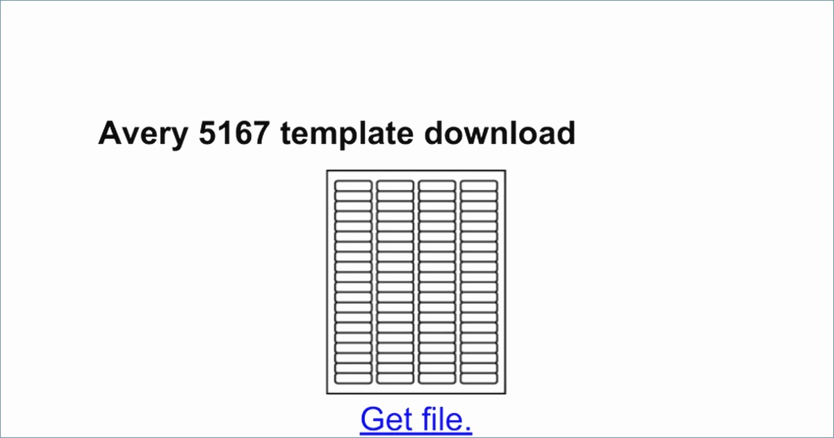 Avery 5267 Free Template Printable Templates