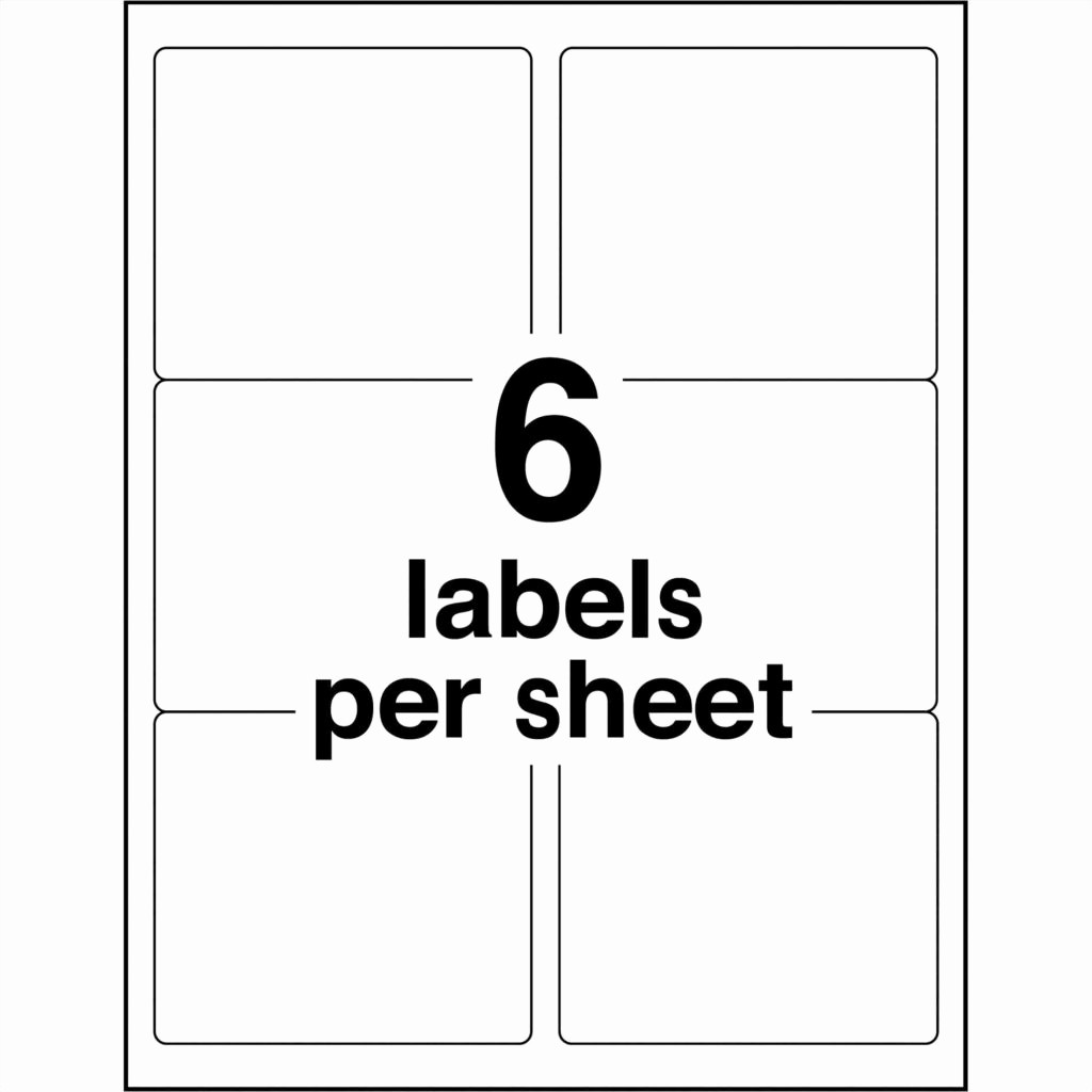 Avery 3 X 5 Labels Template