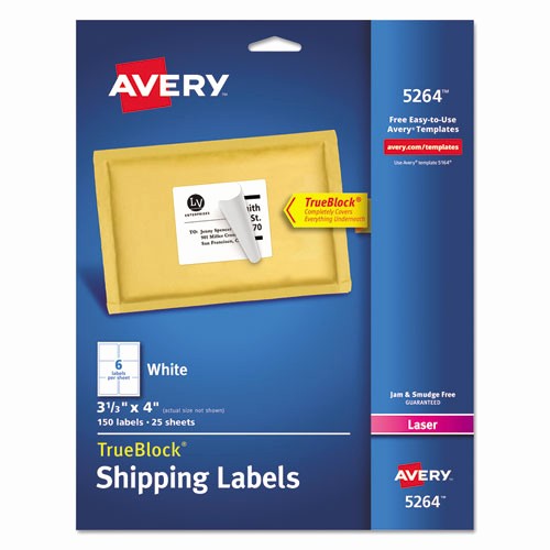 Avery Template 5264 In Word Unique Superwarehouse Avery 5264 Easy Peel Mailing Labels