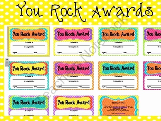 Award Certificates for Elementary Students Lovely 90 Best Images About End Of the Year Awards On Pinterest