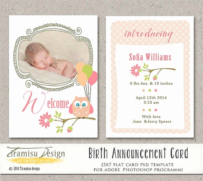 Baby Boy Birth Announcement Template Beautiful 5 Places to Find Downloadable Birth Announcement Templates