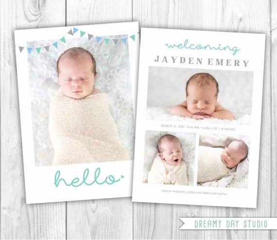 Baby Boy Birth Announcement Template Beautiful Hello Birth Announcement Birth Announcement by