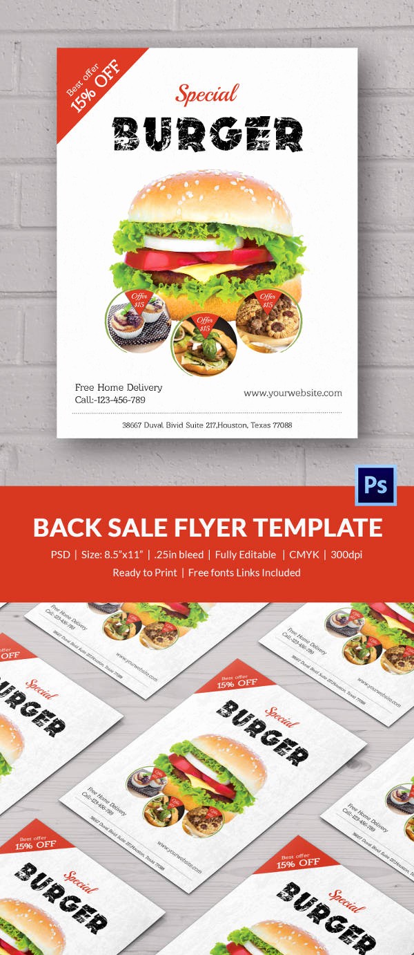 Bake Sale Flyer Template Free Lovely Bake Sale Flyer Template 34 Free Psd Indesign Ai