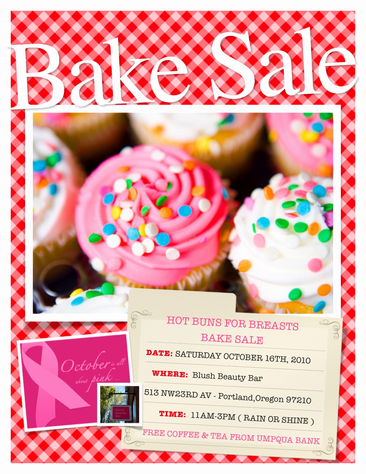 Bake Sale Flyer Template Word Inspirational Hot Buns for Breats Bake Sale