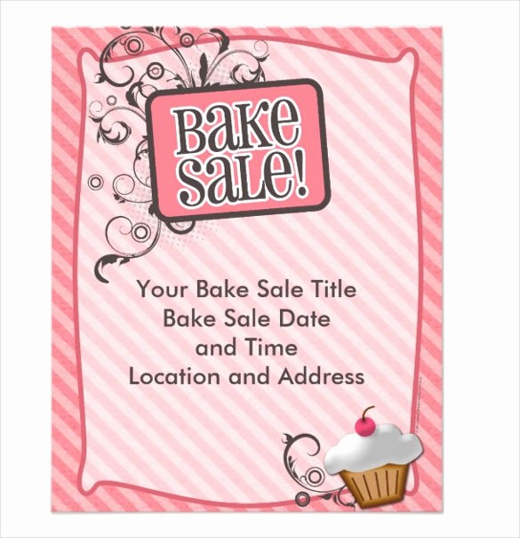 Bake Sale Template Microsoft Word Luxury 34 Bake Sale Flyer Templates Free Psd Indesign Ai