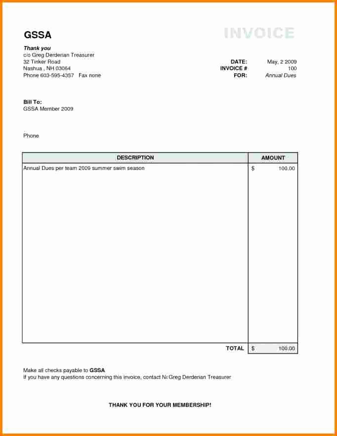 Basic Bill Of Sale Template Lovely 3 Simple Bill format Pdf