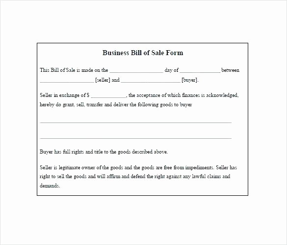 Basic Bill Of Sale Template Unique Simple Bill Sale for Car Template Vehicle Free Sales