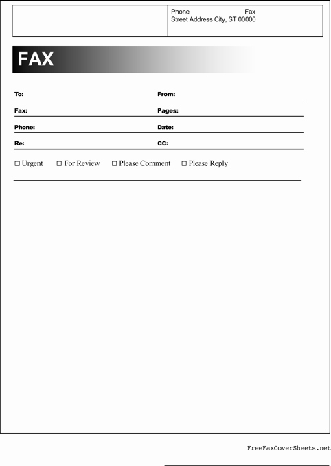 Basic Fax Cover Sheet Template Awesome Download Cover Sheet Templates for Free formtemplate