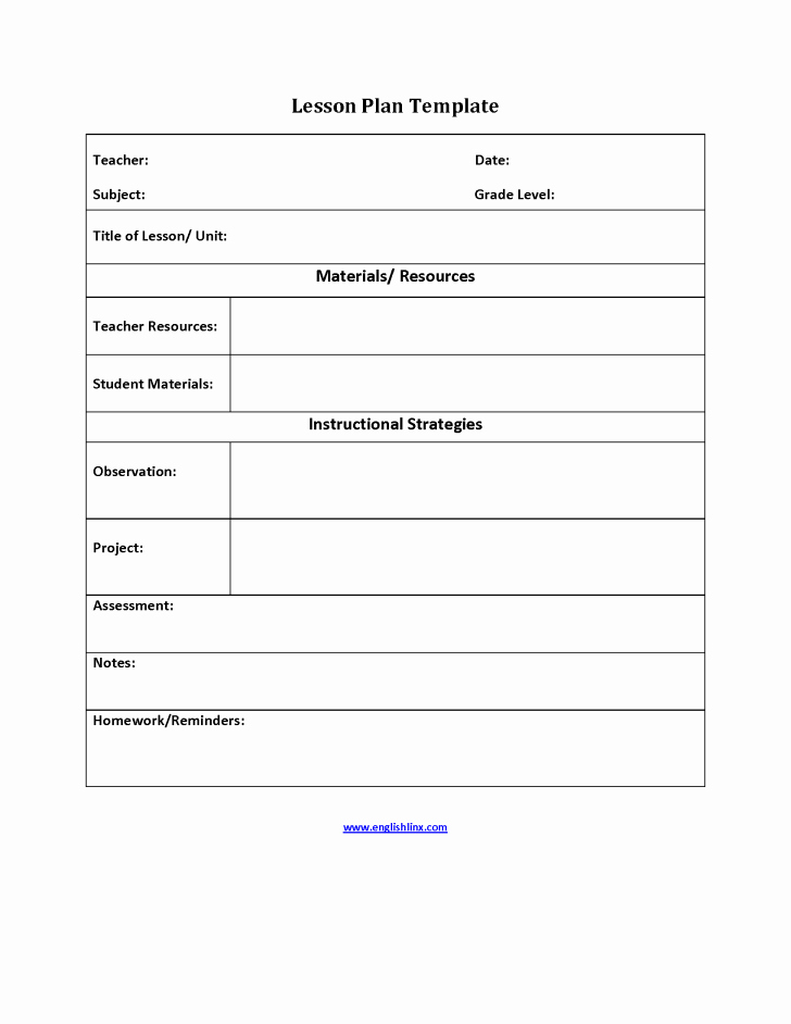 Basic Lesson Plan Template Word Elegant Simple Lesson Plan Template Business Letters Free Weekly
