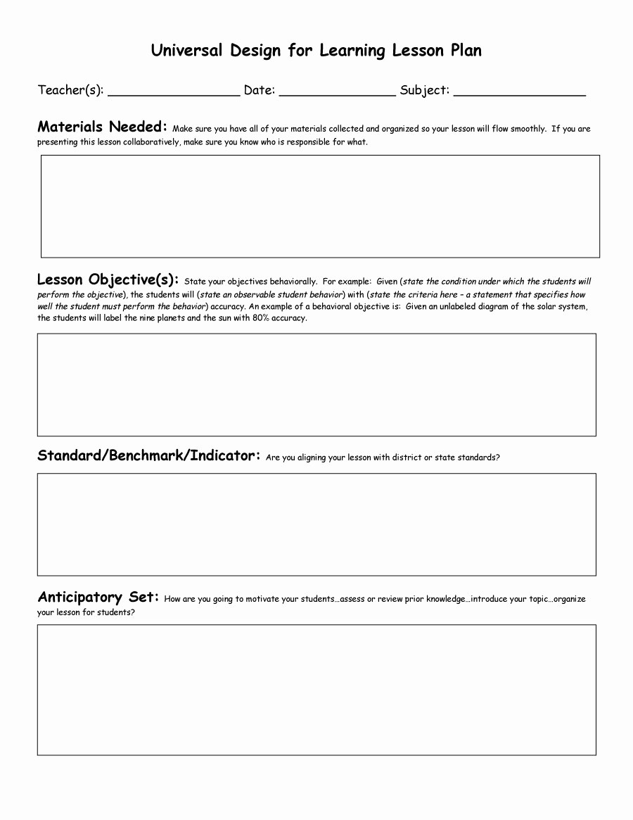 Basic Lesson Plan Template Word Inspirational Basic Lesson Plan Template Word Filename