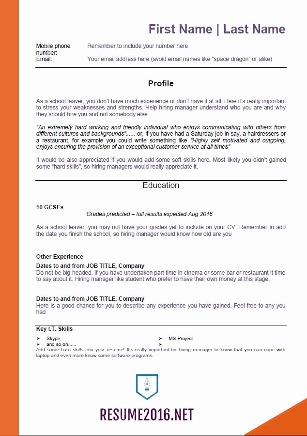 Best Free Resume Templates 2016 Awesome 2016 Resume Templates for Those who Still Unemployed