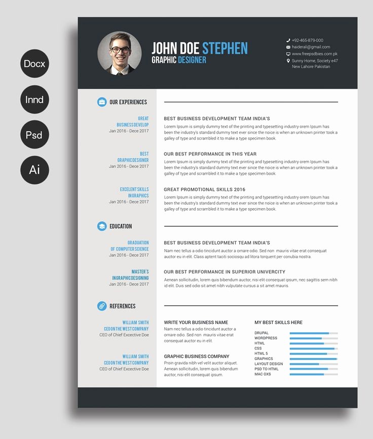 Best Free Resume Templates Word Awesome Best 25 Free Cv Template Ideas On Pinterest