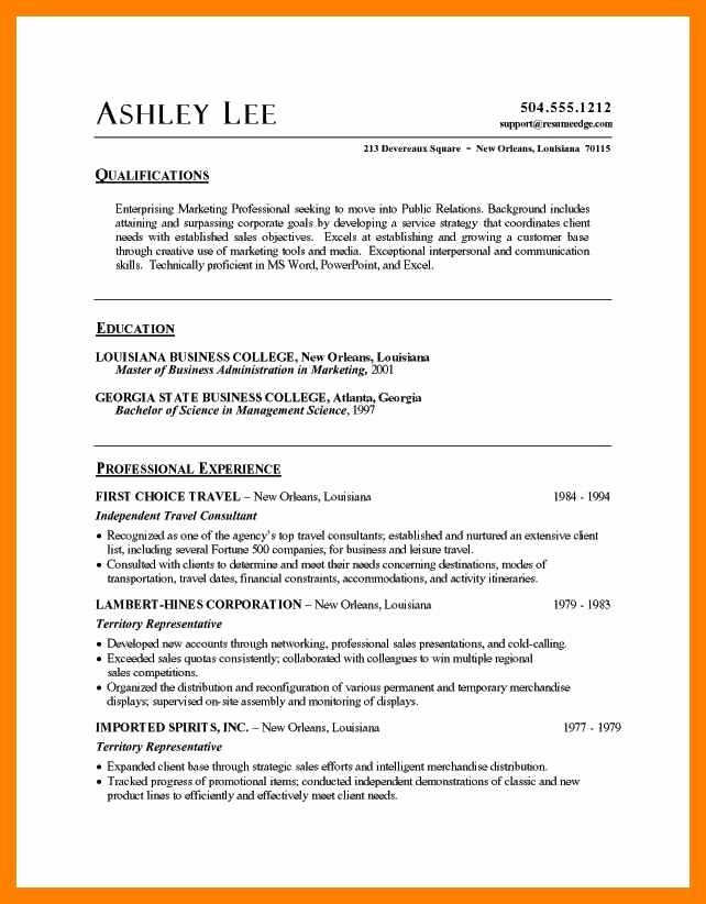 Best Ms Word Resume Template Awesome Microsoft Word Resume Sample