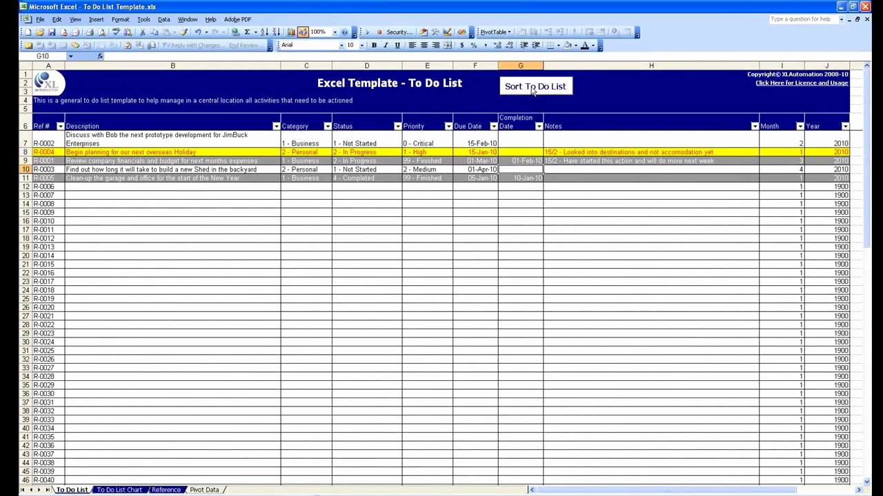 Best to Do List format Luxury Free Excel Template to Do List