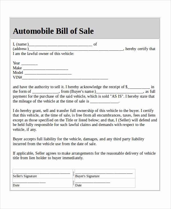 Bill Of Sale Example Letter Luxury 15 Example Of A Bill Of Sale Proposal Letter