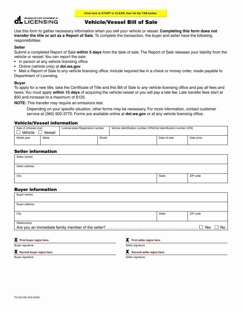 Bill Of Sale Florida Vehicle Beautiful Download Bill Sale forms – Pdf &amp; Image