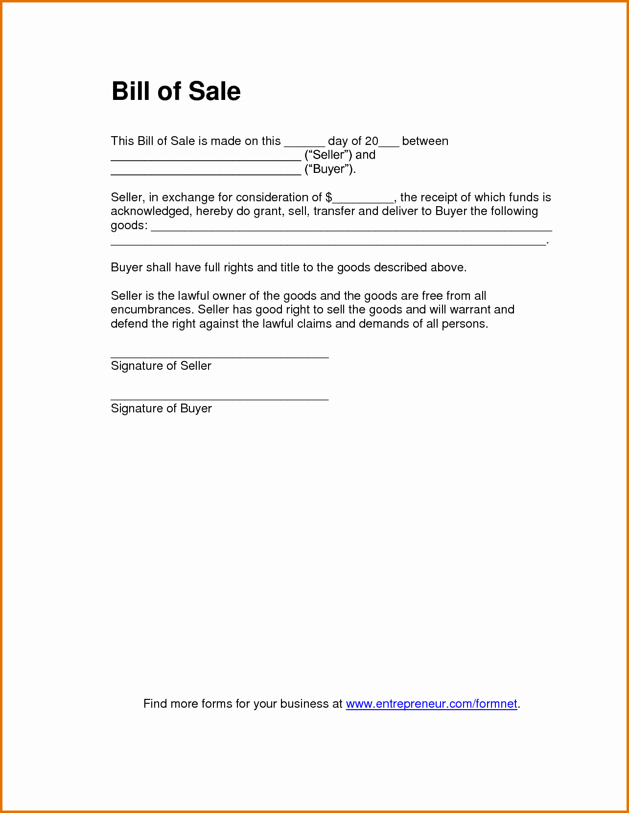 Bill Of Sale Sample Document Fresh 8 Bill Of Sale Template Pdfreference Letters Words