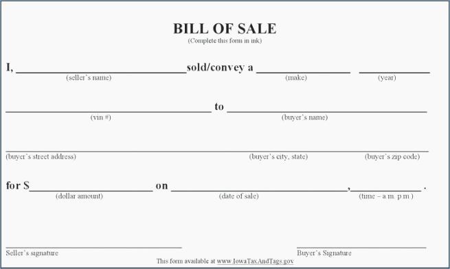 Bill Of Sale Vehicle Texas New 46 Wild Free Printable Vehicle Bill Sale