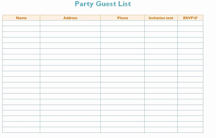 Birthday Party Guest List Template Luxury Pin by Amanda Womer On Jake and the Pirate