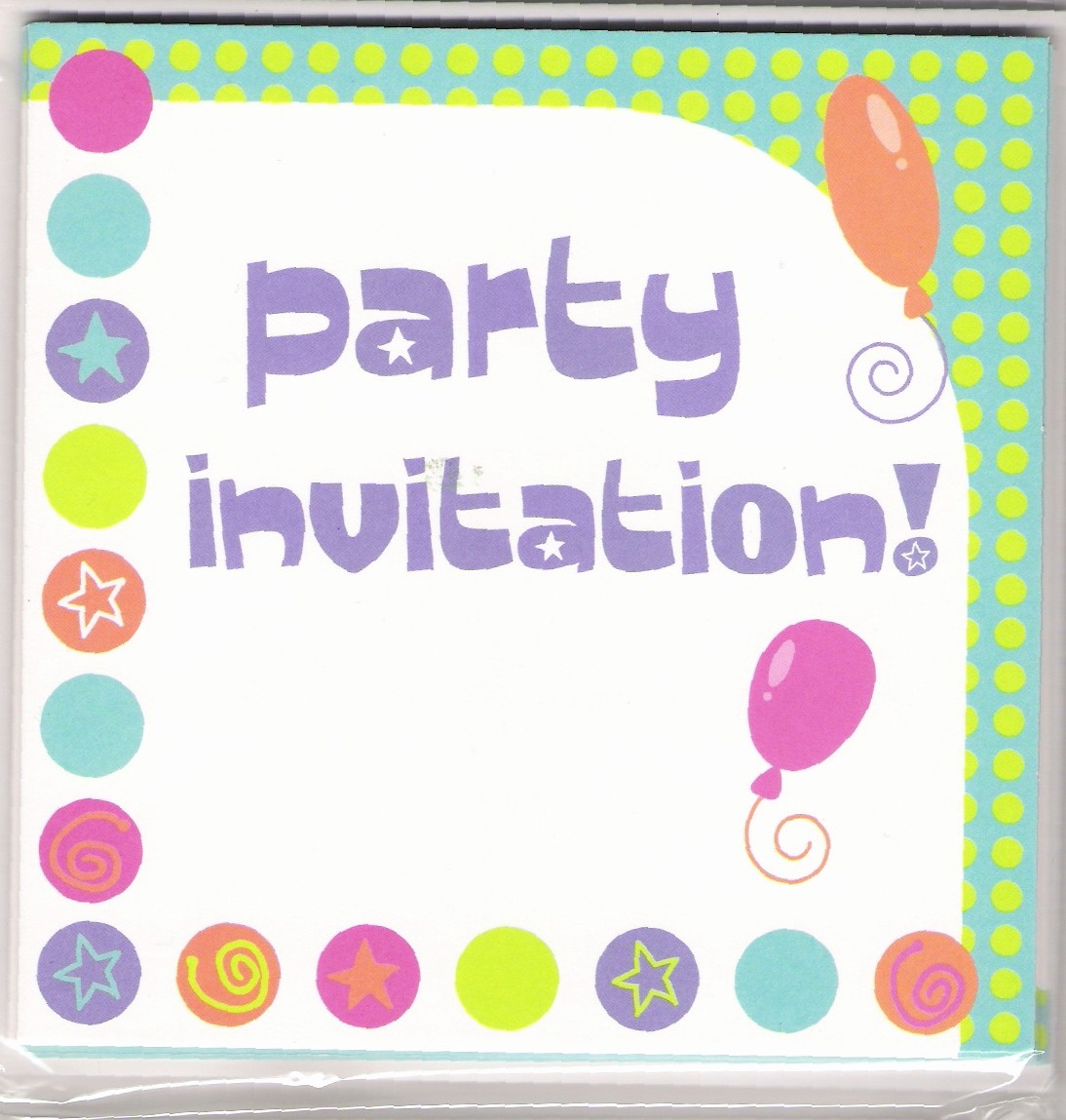 Birthday Party Invitation Card Template New 15 Party Invitations Excel Pdf formats