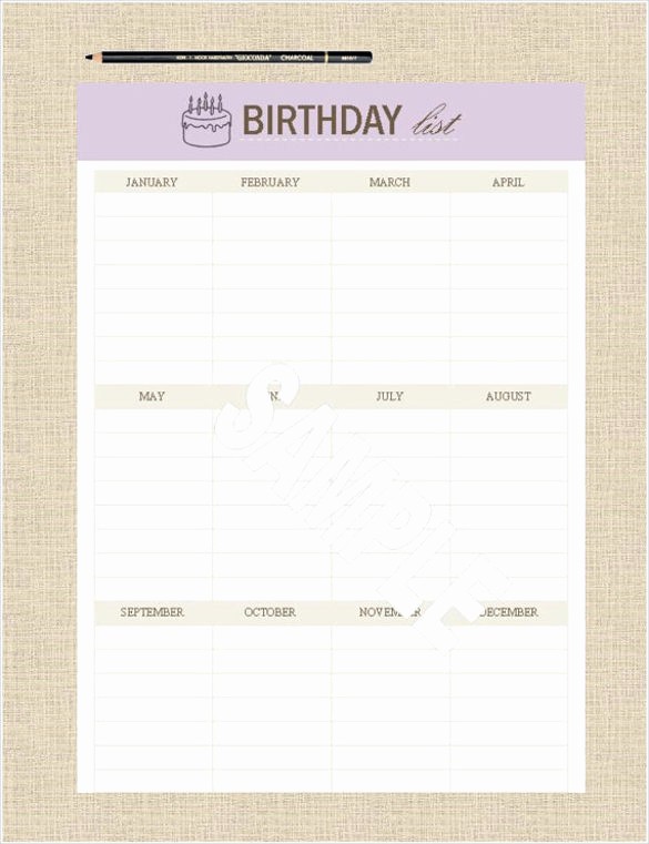 Birthday Wish List Template Printable Best Of Birthday Wish List Template Printable – Best Happy
