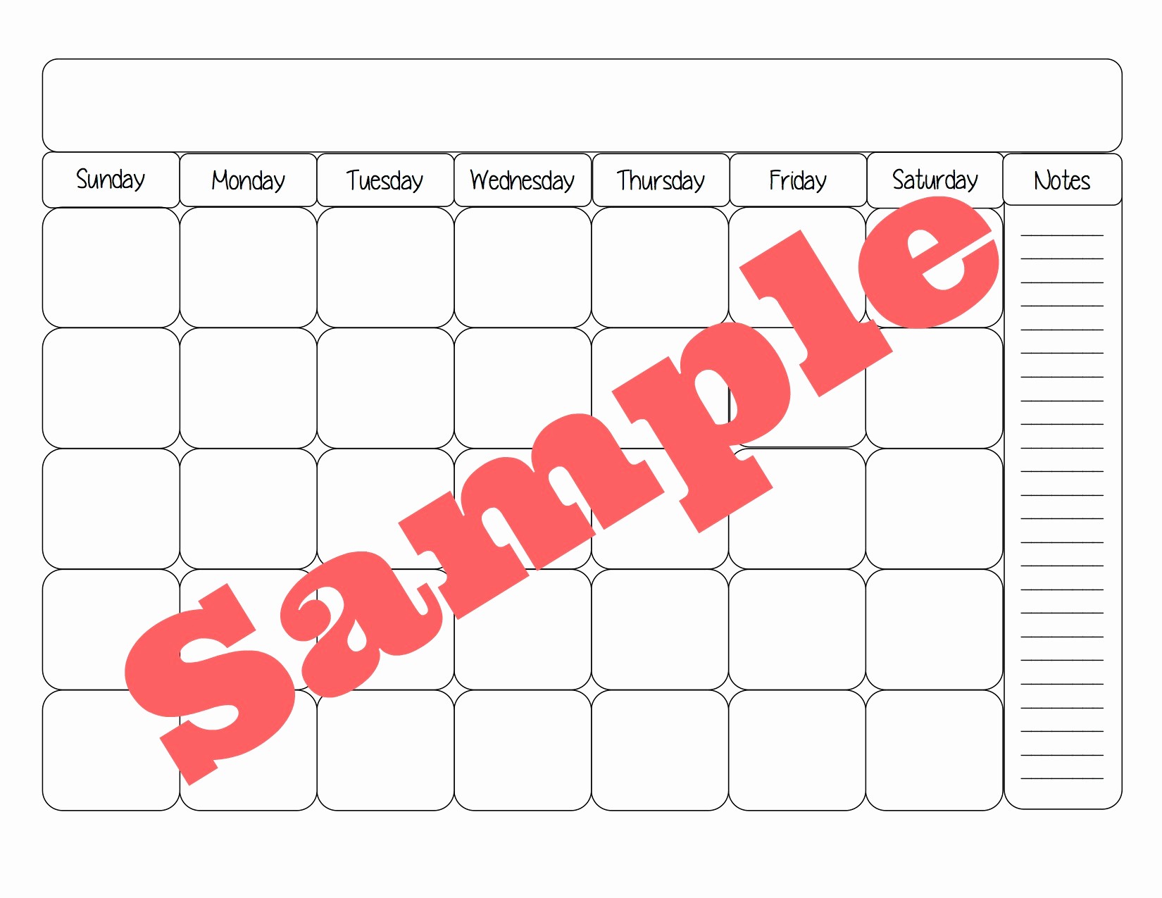 Black and White Calendar Template Unique Free Printable Calendar Template Simply Sweet Days