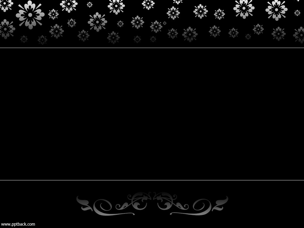 Black and White Powerpoint Template Inspirational Black White ornate Flowers Free Ppt Backgrounds for Your