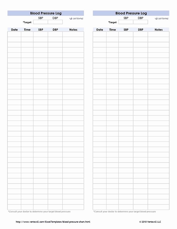Blank Blood Pressure Tracking Chart Awesome Free Printable Blank Medical Charts Printable 360 Degree
