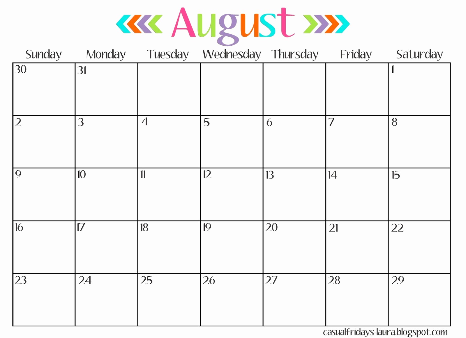 Blank Calendar Template August 2017 Elegant August 2017 Calendar Word