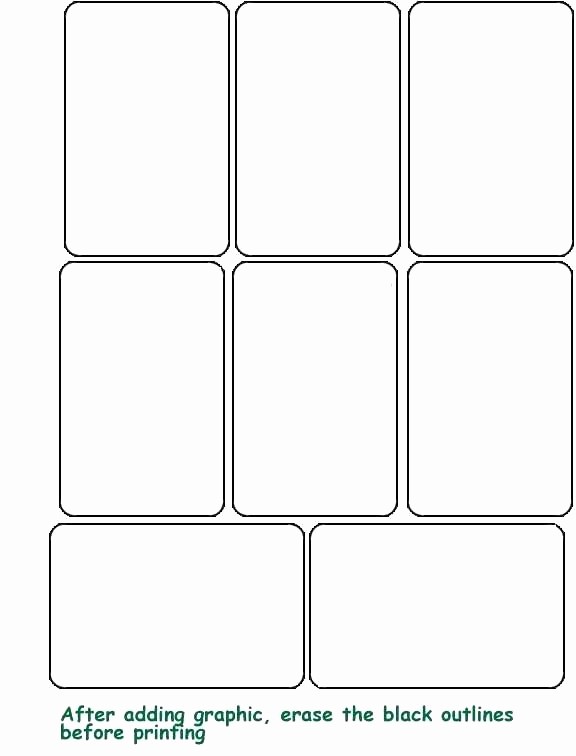 Blank Flashcard Template Microsoft Word New Flashcard Template Free