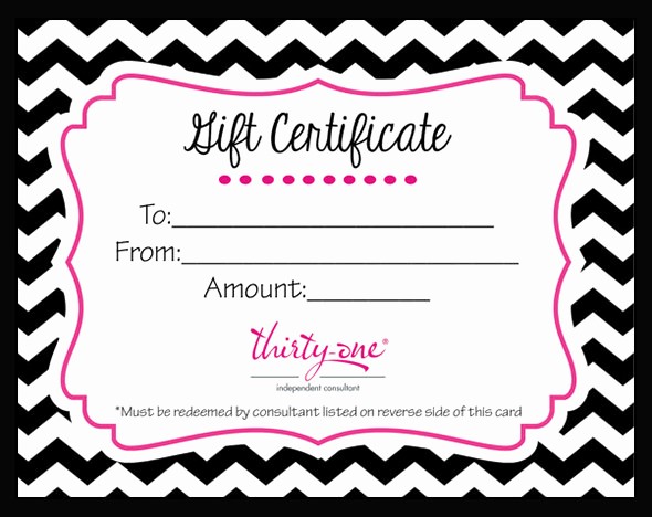 Blank Gift Certificates to Print Awesome 56 Gift Certificate Templates
